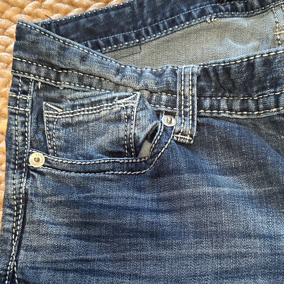 Express Women's Dark Blue Boot Cut Jeans - Picture 7 of 10